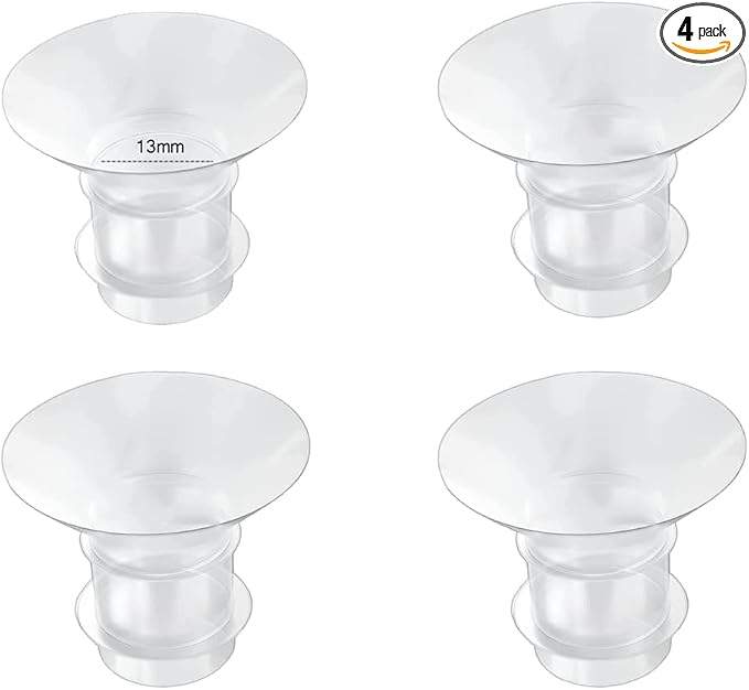 Flange Inserts 13mm for Medela, Spectra 24mm Shields/Flanges, Compatible by Unknown
