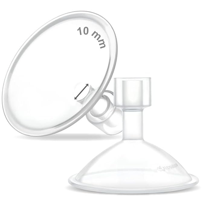 Maymom MyFit Crater Series 10 mm Two-Piece Design Small Breastshield Compatible by Maymom