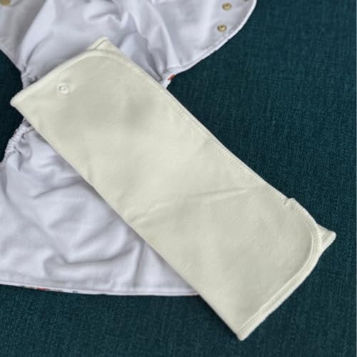 Nora's Nursery 3 Layer Cotton Prefolds 2 Pack - Image 2
