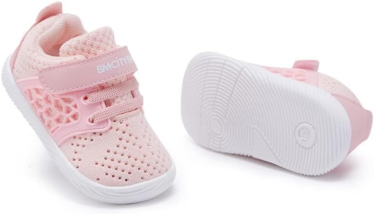 BMCiTYBM Baby Boy Girl Shoes Breathable Mesh Walking Shoes Lightweight Non-Slip - Image 3