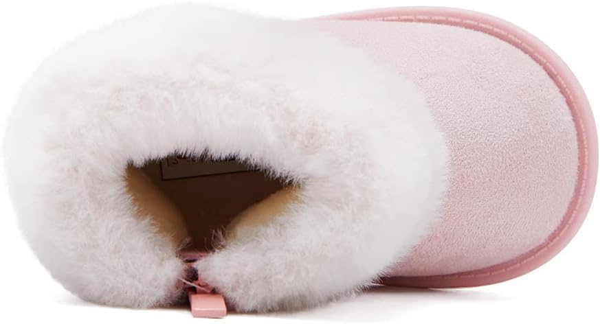 BMCiTYBM Girls Boys Snow Boots Warm Winter Fur Lined Baby Shoes - Image 5