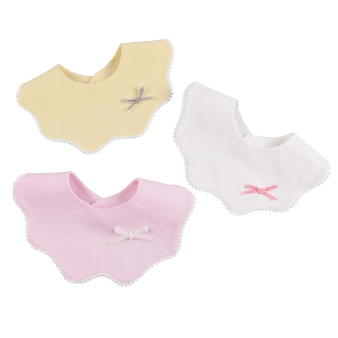 JANGANNSA 3 PCS Flower Baby Bibs Infant Burp Clothes by JANGANNSA