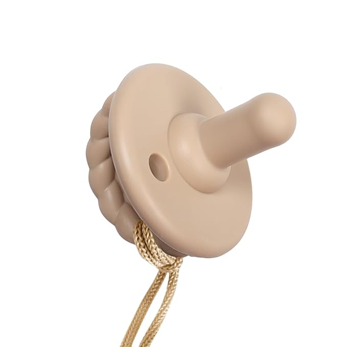 Itzy Ritzy Pacifier and Lovey Set; Detachable Plush Moon and Coordinating Toast - Image 4