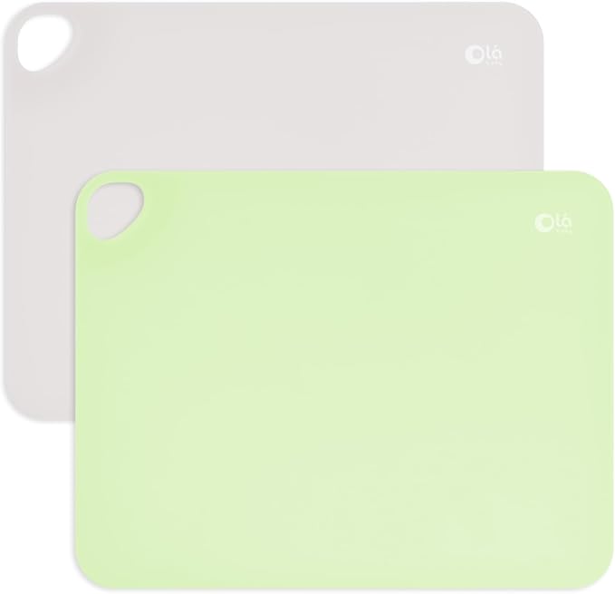 Olababy Fold N Go Silicone Placemat w Travel Case | Dishwasher Safe, BPA Free by Olababy