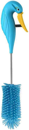 Water Bottle Cleaner Brush Semi-Automatic Silicone Bottle Brush by WSOQYEO