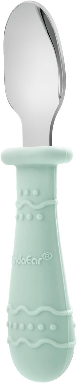 PandaEar Baby Feeding Set| 2 Pack Silicone Divided Suction Plate, 2 Set Toddler - Image 8