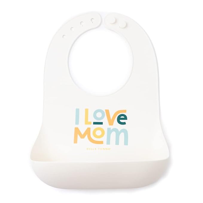 Bella Tunno Baby Bib for Eating, Waterproof Silicone Bib by BellaTunno