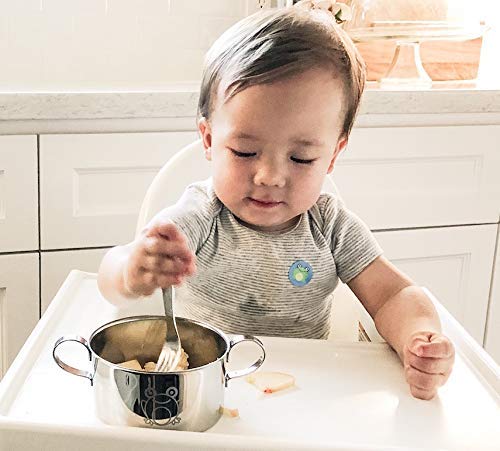 Children's Premium Stainless Steel Dinnerware Set | 1 Bowl - Image 5