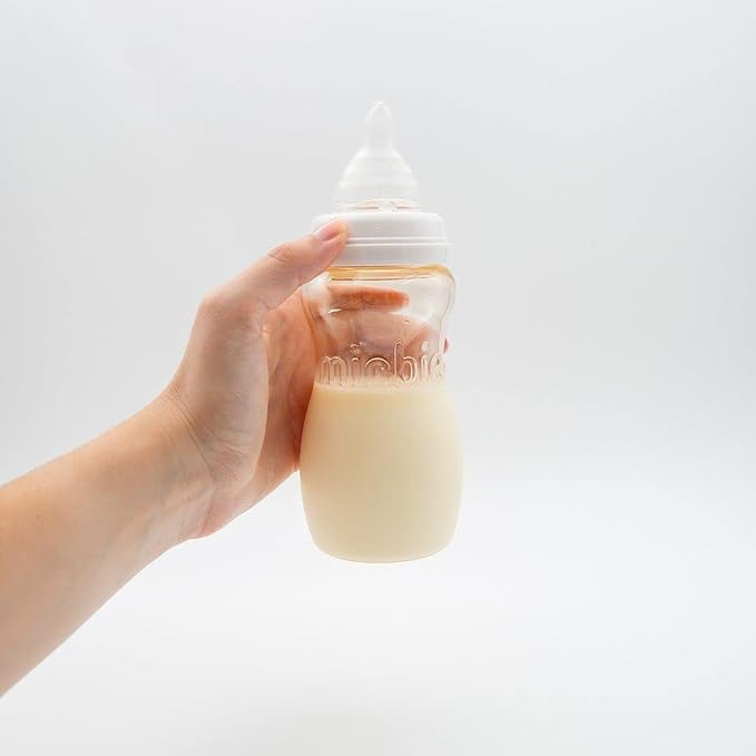 Minbie 6 Months + Breastfeeding Baby Bottle - Image 6