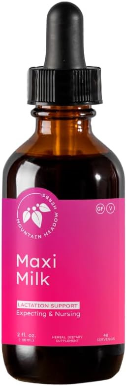 Mountain Meadow Herbs Maxi-Milk- Natural Liquid Lactation Support to Increase by MountainMeadowHerbs
