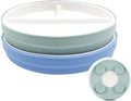 Elk and Friends Kids 7.8” Porcelain Divided Plates by ElkandFriends