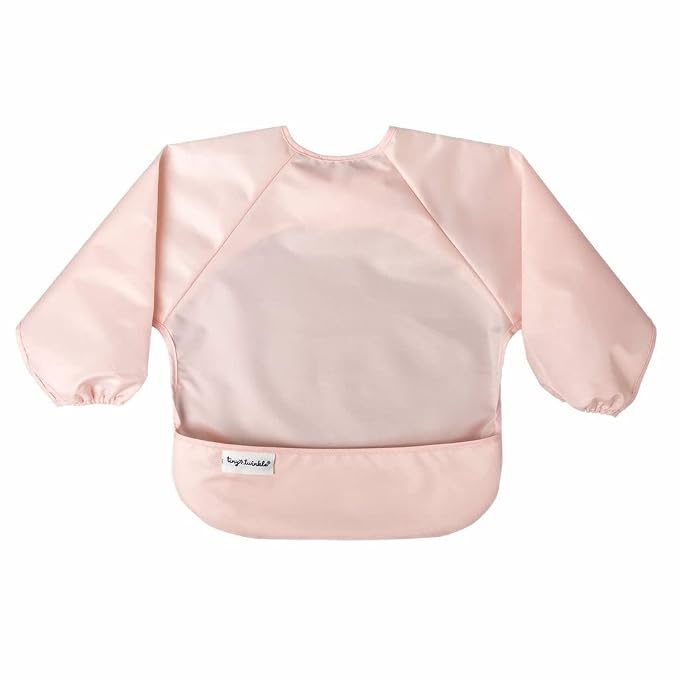Tiny Twinkle Long Sleeve Bib for Babies & Toddlers – 2 Pack Waterproof Smock - Image 4