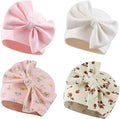 Bamery Newborn Baby Girl Hat Cotton Baby Bow Beanie Preemie Hats Spring Infant by Bamery