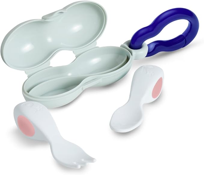Doddl Baby Spoon and Fork, Cutlery Set by doddl