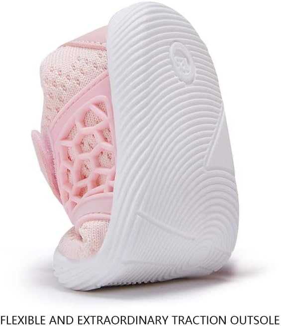 BMCiTYBM Baby Boy Girl Shoes Breathable Mesh Walking Shoes Lightweight Non-Slip - Image 4