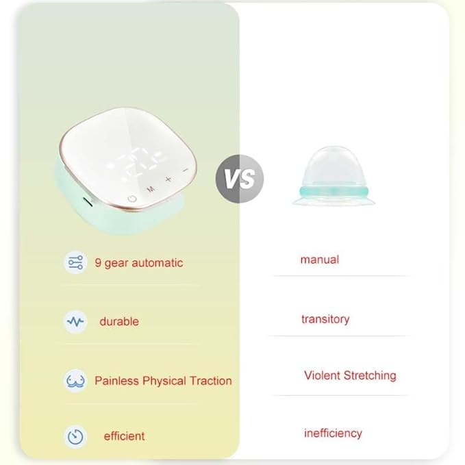 Electric Nipple Corrector for Flat or Inverted Nipples, Rechargeable Nipple - Image 4