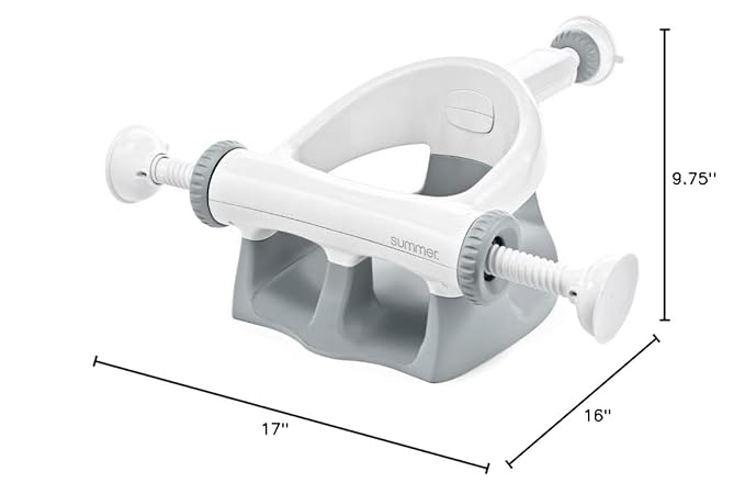 Ingenuity My Bath Seat for Sit-Up Baby Bathing, Sure & Secure Suction Cups - Image 11