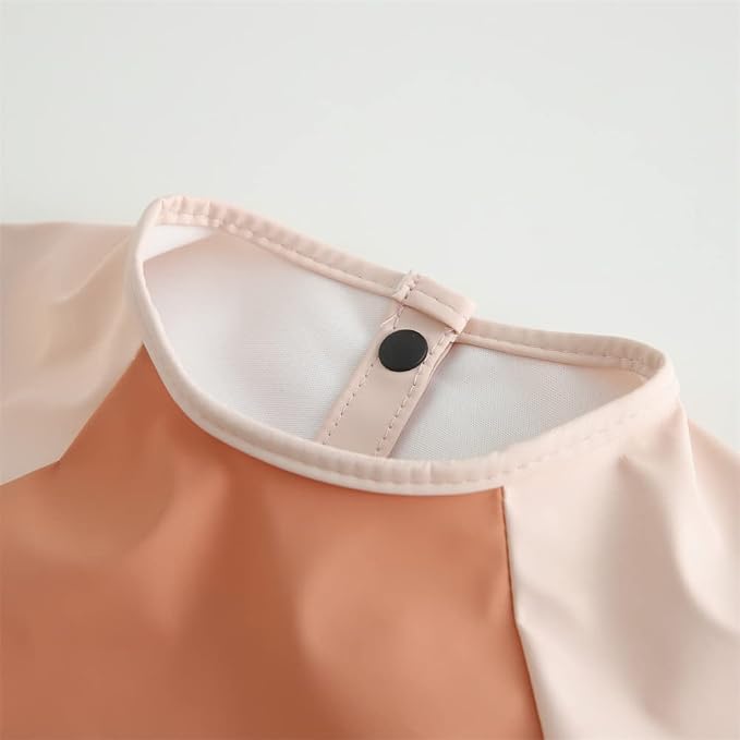GZMM Waterproof Baby Bibs, Infant Toddler Long Sleeve Feeding Bib - Image 3
