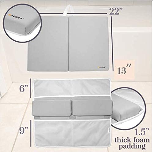 Premium Bath Kneeler, Baby Bath Kneeler and Elbow Rest Pad Set, Kneeling Pad - Image 3