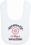 ChalkTalkSPORTS Wrestling Baby & Infant Bibs | Soft Microfiber Wrestle Baby Bibs by ChalkTalkSPORTS