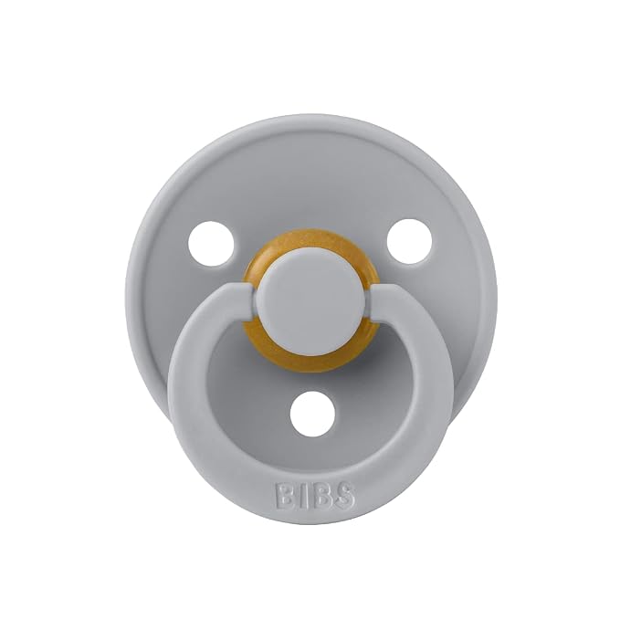 BIBS Pacifiers Colour Collection | Natural Rubber Baby Pacifier | Set of 2 - Image 3