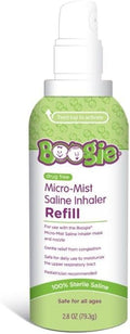 Boogie Micro-Mist Saline Inhaler Refill, Baby Nose Congestion Relief, Nasal by BoogieBrand
