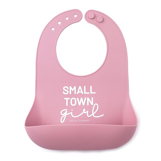 Bella Tunno Baby Bib for Eating, Waterproof Silicone Bib by BellaTunno