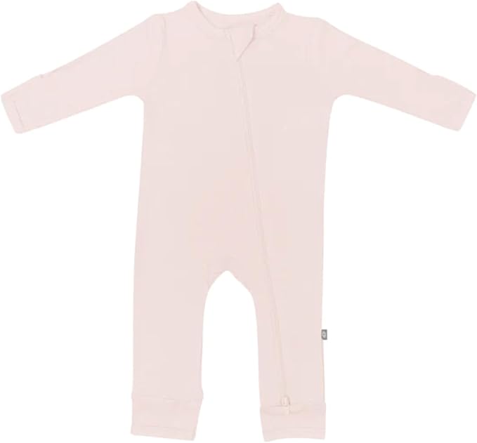 KYTE BABY Unisex Rayon Made From Bamboo Zippered Rompers 0-24 Months by KYTEBABY