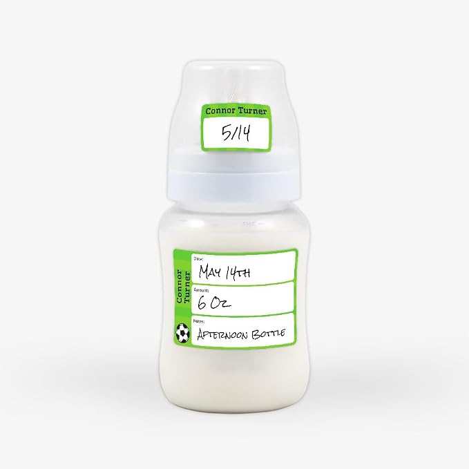 Name Bubbles - Reusable Baby Bottle Labels - Image 2