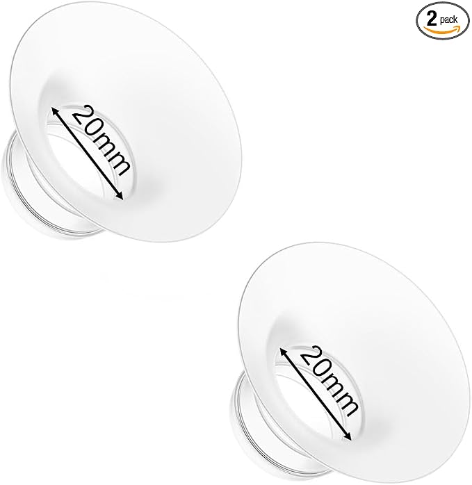 Flange Insert 20mm for Momcozy M9 M6 M5 V1 Pro V2 Pro S12 Pro S9 Pro, Compatible by Unknown