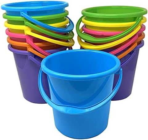 Podzly 108 Pack Beach Pails Sand Buckets by Podzly