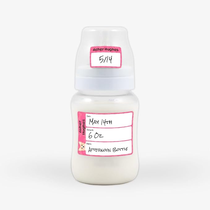 Name Bubbles - Reusable Baby Bottle Labels - Image 2