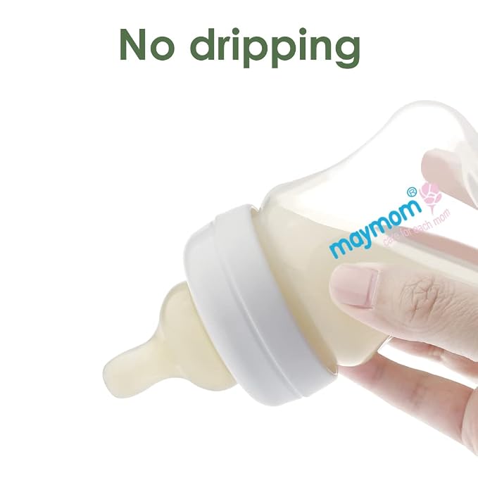 Maymom Wide-Mouth Milk Storage Collection Feeding Bottle - Image 8