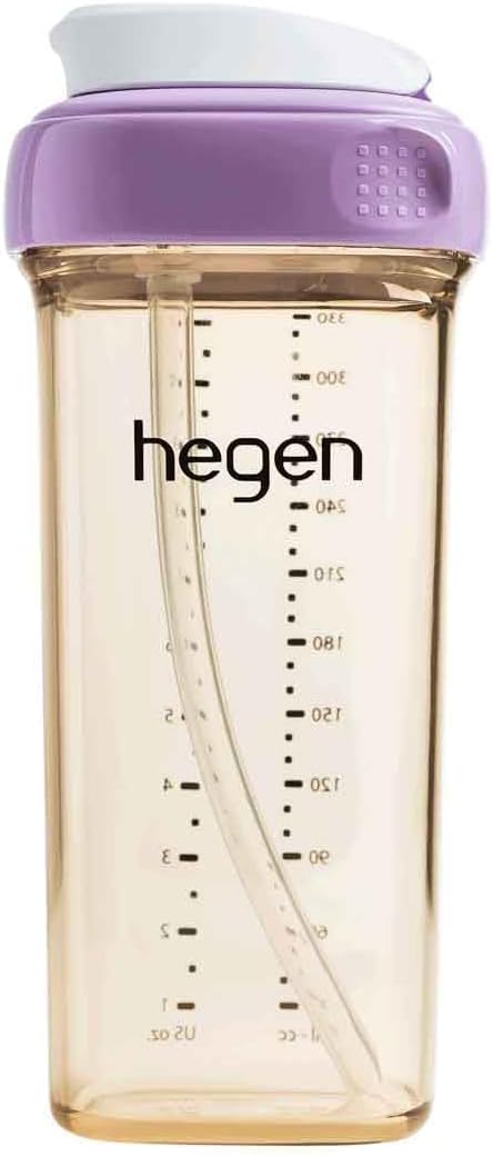hegen PCTO™ 330ml/11oz Straw Cup PPSU Purple - Image 2