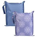 Tiny Twinkle Wet Dry Bag – 2 Pack Reusable Waterproof & Mess Proof Wet Bags by TinyTwinkle