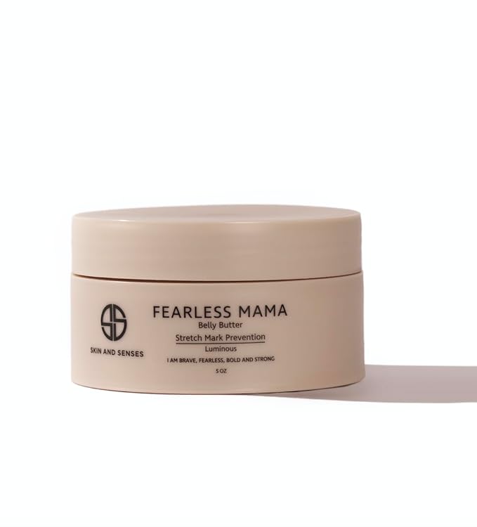 Fearless Mama Belly Butter – Luminous Scent Stretch Mark Cream by SkinandSenses