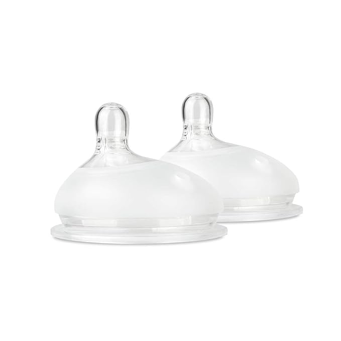 Olababy Gentle Bottle Silicone Replacement Nipple 2 Pack by Olababy