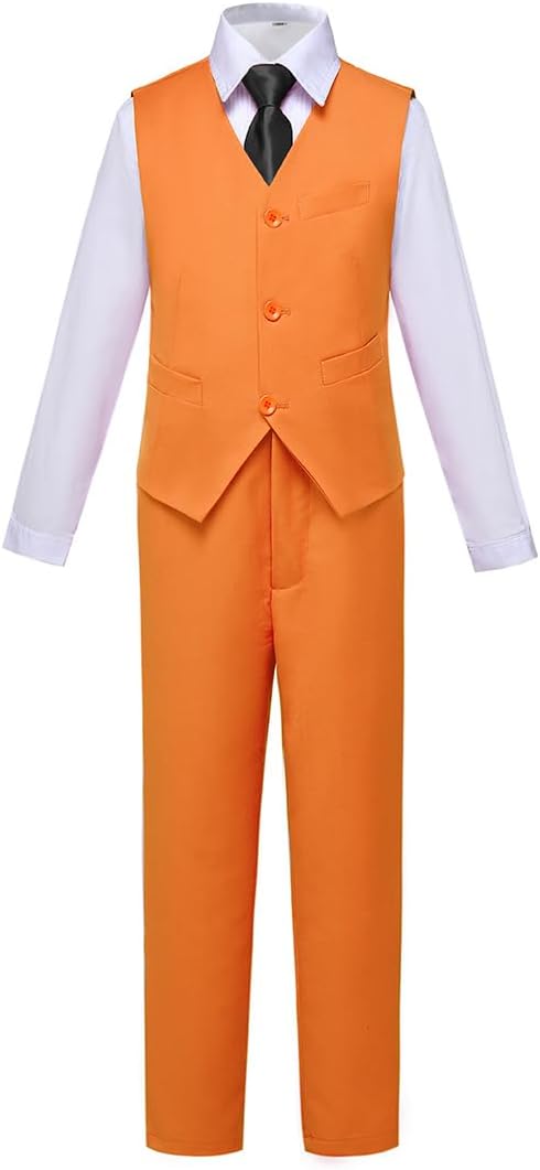 Visaccy Boys Suits Slim Fit Dress Clothes Ring Bearer Outfit - Image 6