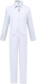 Visaccy Boys Suits Slim Fit Dress Clothes Ring Bearer Outfit by Visaccy