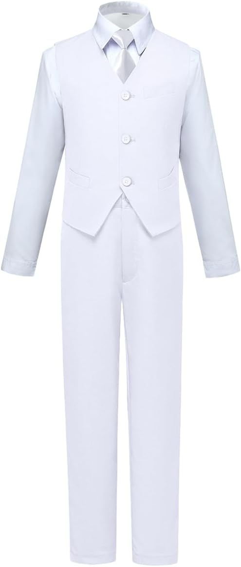 Visaccy Boys Suits Slim Fit Dress Clothes Ring Bearer Outfit by Visaccy