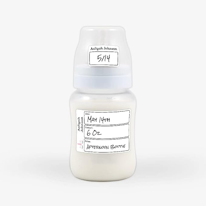 Name Bubbles - Reusable Baby Bottle Labels - Image 2