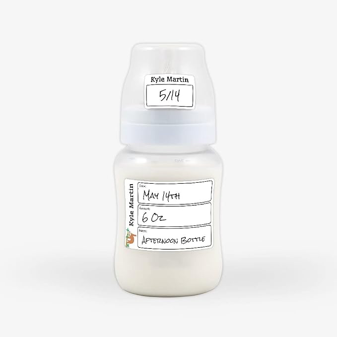 Name Bubbles - Reusable Baby Bottle Labels - Image 2