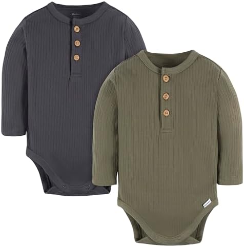 Gerber unisex-baby Baby Boys' and Baby Girls' 2-pack Bodysuits - Image 7