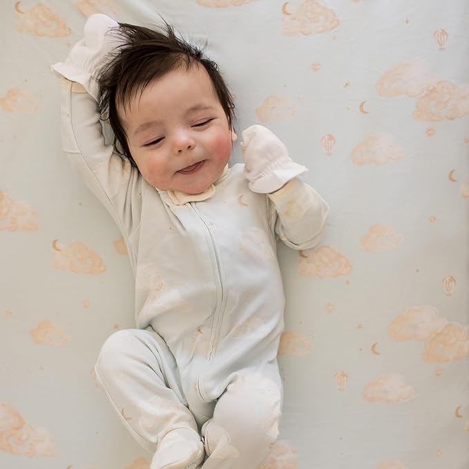 Burt’s Bees Baby Boys' One-Piece Sleep and Play 100% Organic Cotton PJs - Image 5