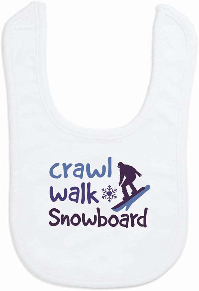 ChalkTalkSPORTS Skiing & Snowboarding Baby & Infant Bibs | Soft Microfiber Ski by ChalkTalkSPORTS