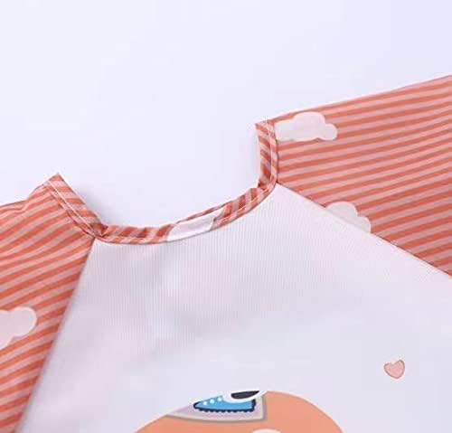 PandaEar (3 Pack Long Sleeve Bibs| Waterproof Full Sleeve Bib - Image 6