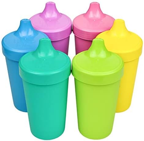 Re-Play Sippy Cups for Toddlers - 10 Oz. Reusable Spill Proof Cups for Kids by Re-Play