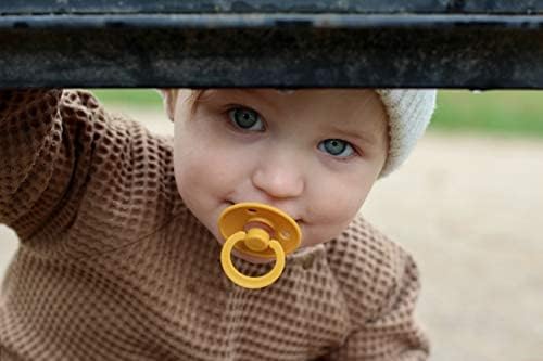 BIBS Pacifiers Colour Collection | Natural Rubber Baby Pacifier | Set of 2 - Image 7