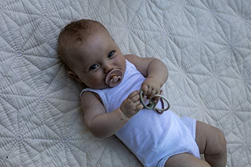 BIBS Pacifiers Colour Collection | Natural Rubber Baby Pacifier | Set of 2 - Image 5