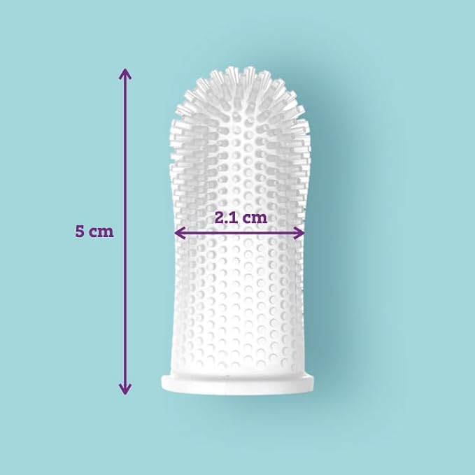 Baby Toothbrush, 360 Degree Bristle Silicone Baby Toothbrush 6 to 12 Months - Image 7